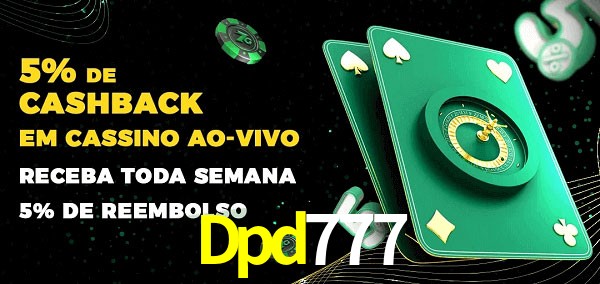 Promoções do cassino ao Vivo Dpd777